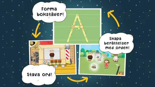 Lek ABC, Alfons Åberg screenshot