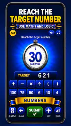 Letters and Numbers Game screenshot