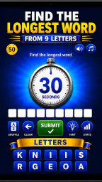 Letters and Numbers Game screenshot