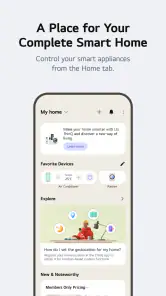 LG ThinQ screenshot