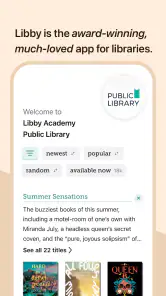 Libby, av OverDrive screenshot