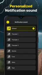 Lightning Radar Tracker On Map screenshot