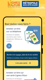 Lignes d’Azur Tickets screenshot