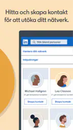 LinkedIn: Yrkesnätverk screenshot