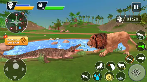 Lion Games Animal Simulator 3D screenshot
