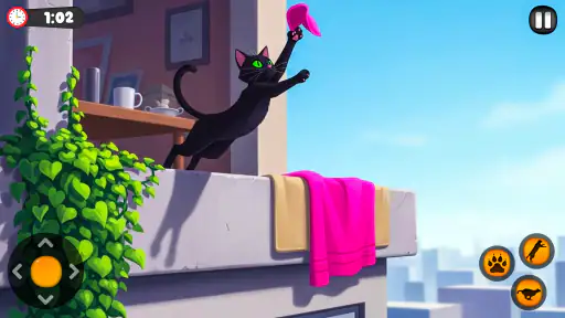 Litet kattäventyrsspel screenshot