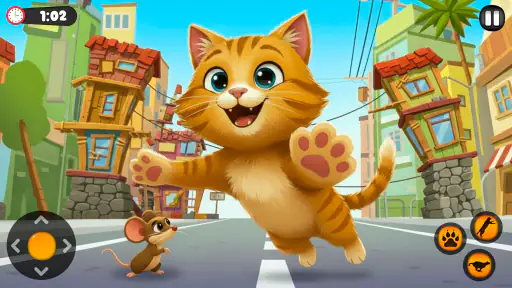 Litet kattäventyrsspel screenshot