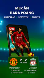 Live Fotbollsresultat screenshot