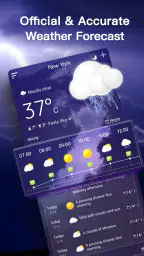 Live väderprognos screenshot