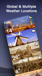 Live väderprognos screenshot