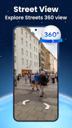 Live World Map: Satellite View screenshot