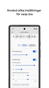 Ljudförstärkare screenshot