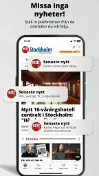 Lokaltidningen Mitt i screenshot