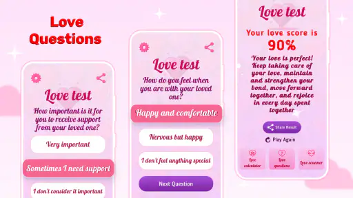Love Tester App - Kärlekstest screenshot
