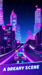 Magic Beat Racing music game screenshot