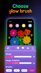 Magic Doodle Art - Neon Glow screenshot