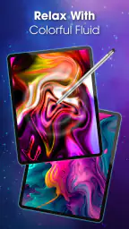 Magic Fluid live wallpaper 4D screenshot