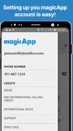magicApp Calling & Messaging screenshot