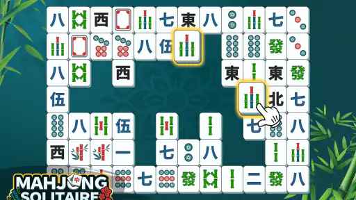 Mahjong Solitaire: Matcha spel screenshot