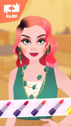 Makeup Flicka 2 - Skönhet spel screenshot