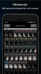 Månens faser screenshot