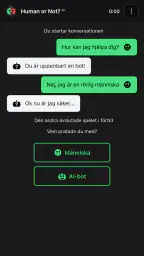 Människa eller inte? screenshot