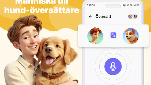 Människa till hund-översättare screenshot