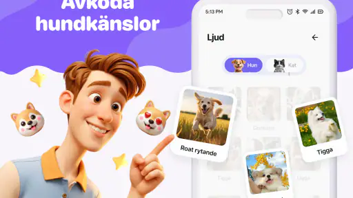 Människa till hund-översättare screenshot