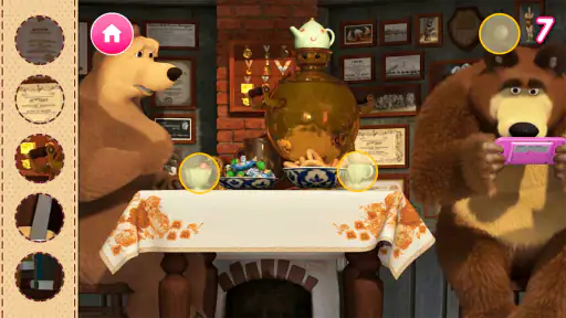 Masha and the Bear Mini Games screenshot