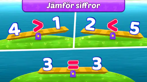 Matematik för barn på svenska screenshot