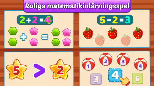 Matematik för barn på svenska screenshot