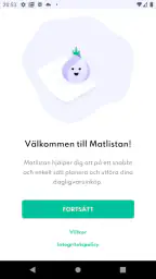 Matlistan - smart inköpslista screenshot