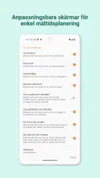 Matplanering & Inköpslista screenshot