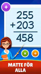 Matte spel: addera, subtrahera screenshot