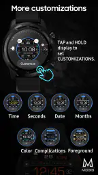 MD313 Digital Watch Face screenshot