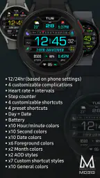 MD313 Digital Watch Face screenshot