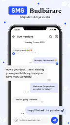 Meddelanden: SMS meddelande screenshot
