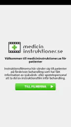 medicininstruktioner.se screenshot