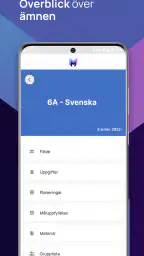 Meitner skolplattform screenshot