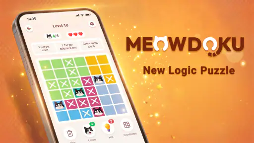 Meowdoku: Hjärnpussel screenshot
