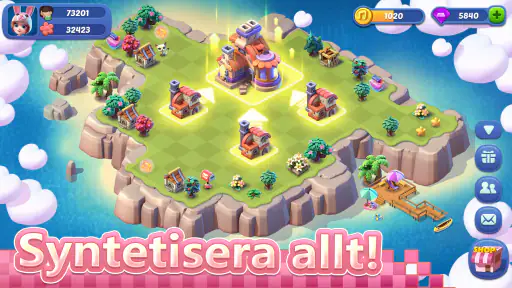 Mergical-Fun Match Island Spel screenshot