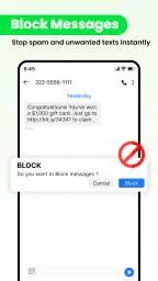 Messages: SMS Messenger Home screenshot