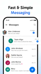 Messages: Text SMS screenshot