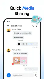 Messages: Text SMS screenshot