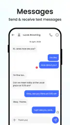 Messenger: Messages SMS App screenshot