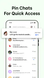 Messenger: Text SMS & Launcher screenshot