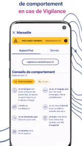 Météo-France screenshot