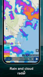 meteoblue weather & radar maps screenshot