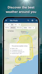meteoblue weather & radar maps screenshot