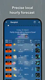 meteoblue weather & radar maps screenshot
